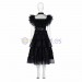 Wednesday Addams Cosplay Costumes The Addams Family Prom Dress