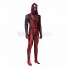 Avenger Spiderman Miles Morales Cosplay Costumes Crimson Hood Cotton Jumpsuits