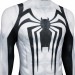 Spiderman PS5 Anti-Venom Cosplay Costumes White Jumpsuits
