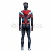 Spiderman PS5 Miles Morales Evolved Cosplay Costumes Red Jumpsuits